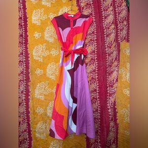 Etro Multicolor Sleeveless Dress